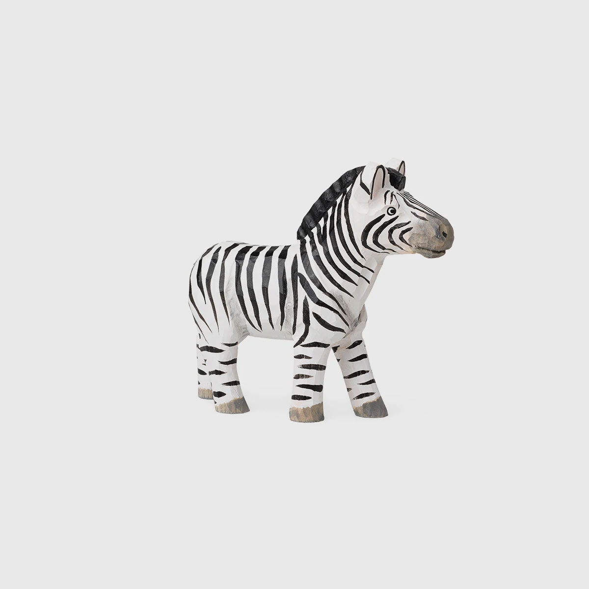 Hand-carved Zebra