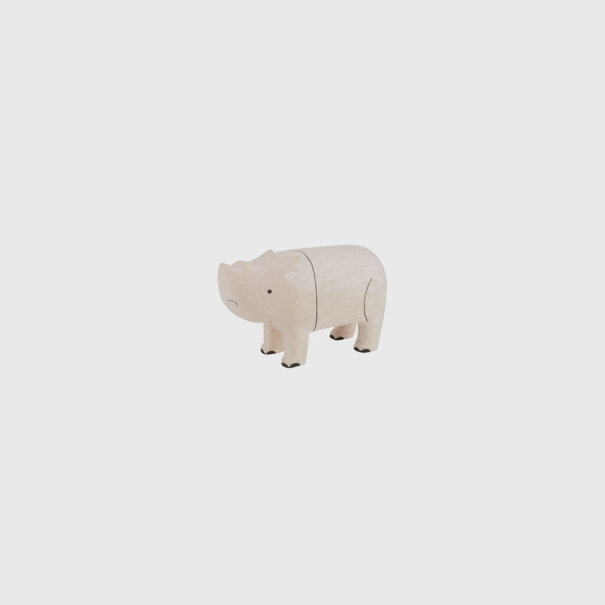 Hand-carved Zebra